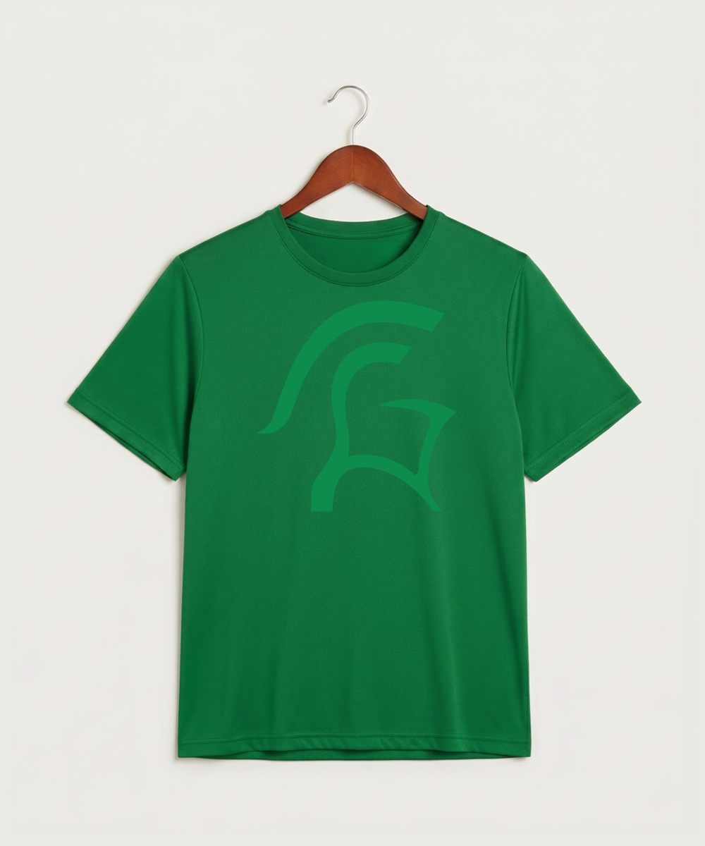 La Crescent High School Football (Boys) - True Kelly Green Sport-Tek PosiCharge Competitor Tee. ST350
