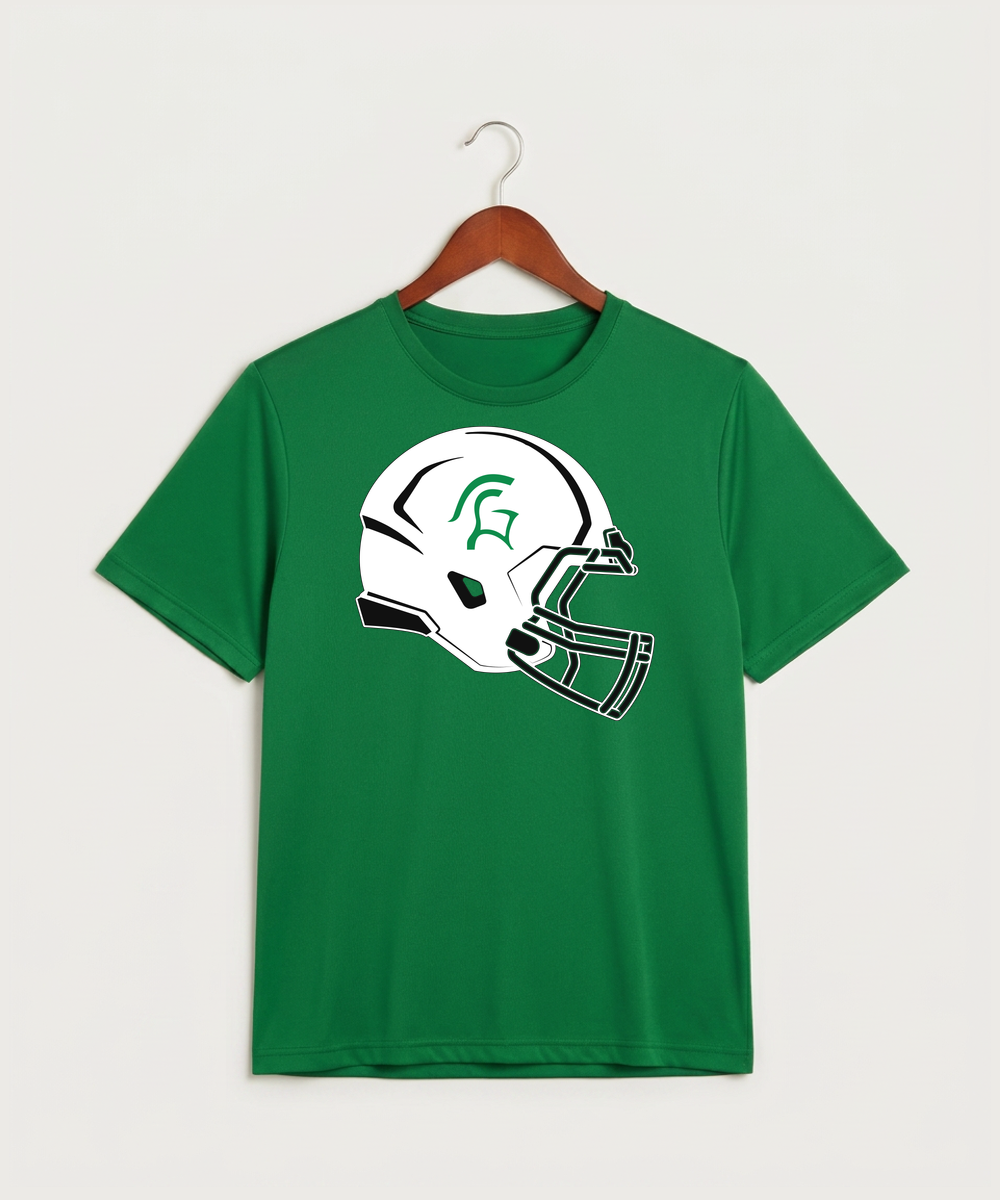 La Crescent High School Football (Boys) - True Kelly Green Sport-Tek PosiCharge Competitor Tee. ST350