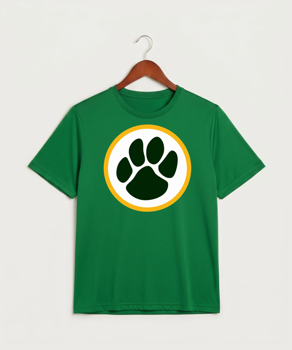 Ashwaubenon High School Football (Boys) - True Kelly Green Sport-Tek PosiCharge Competitor Tee. ST350