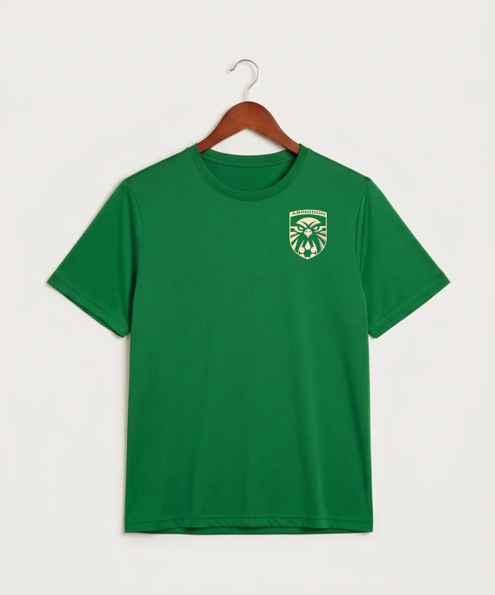 Abingdon High School Football (Boys) - True Kelly Green Sport-Tek PosiCharge Competitor Tee. ST350