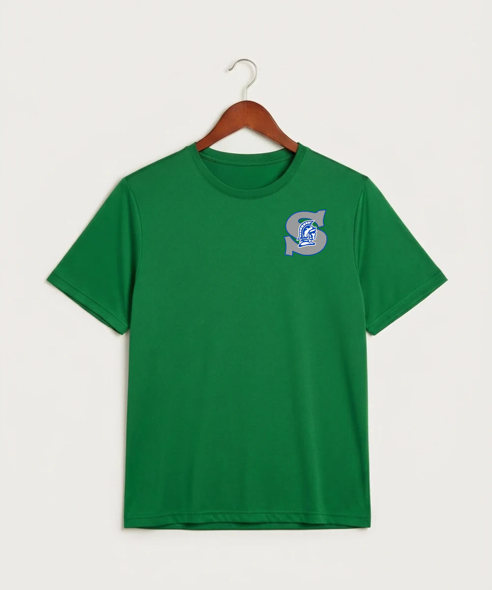 Green Bay Southwest High School Volleyball (Girls) - True Kelly Green Sport-Tek PosiCharge Competitor Tee. ST350