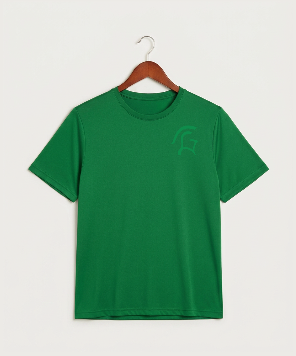 La Crescent High School Football (Boys) - True Kelly Green Sport-Tek PosiCharge Competitor Tee. ST350