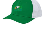 Maple River High School hockey_boys - True Kelly Green/ White Sport-Tek Club Trucker Cap STC46