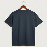 Polo HS Football general - True Navy Heather Sport-Tek PosiCharge Competitor Tee. ST350 (back)