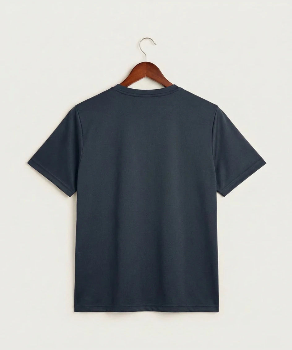 Zumbrota Mazeppa High School Volleyball (Girls) - True Navy Heather Sport-Tek PosiCharge Competitor Tee. ST350 (back)