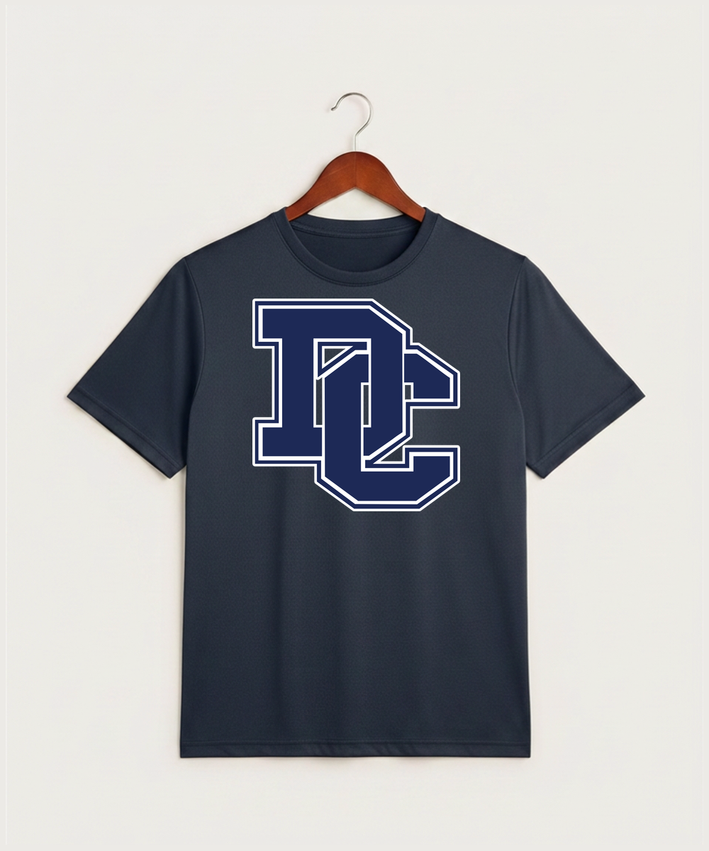 Dassel Cokato High School Football (Boys) - True Navy Heather Sport-Tek PosiCharge Competitor Tee. ST350