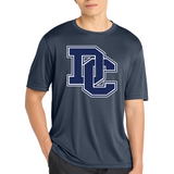 Dassel-Cokato Football - True Navy Heather Sport-Tek PosiCharge Competitor Tee. ST350