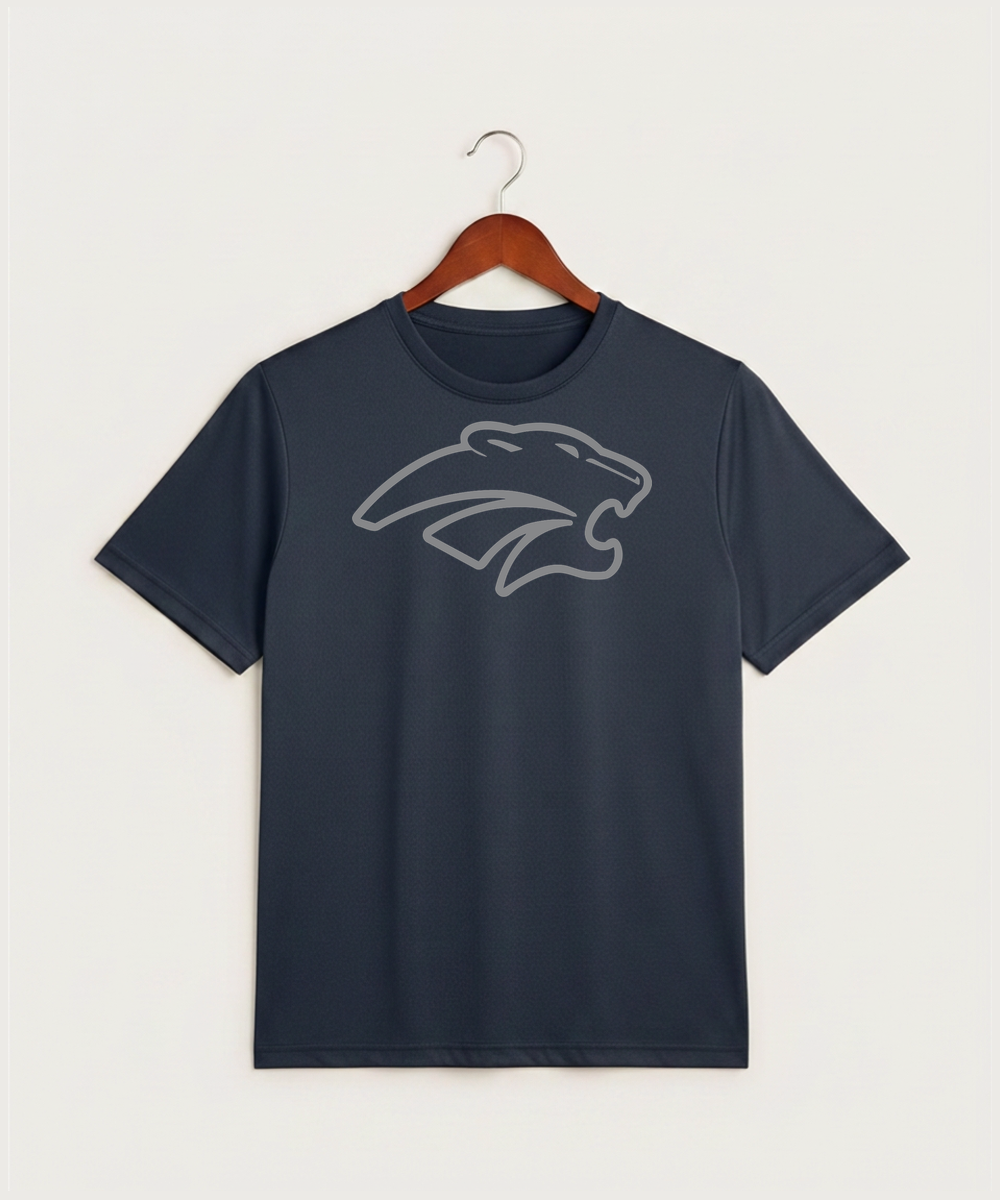 Zumbrota Mazeppa High School Volleyball (Girls) - True Navy Heather Sport-Tek PosiCharge Competitor Tee. ST350