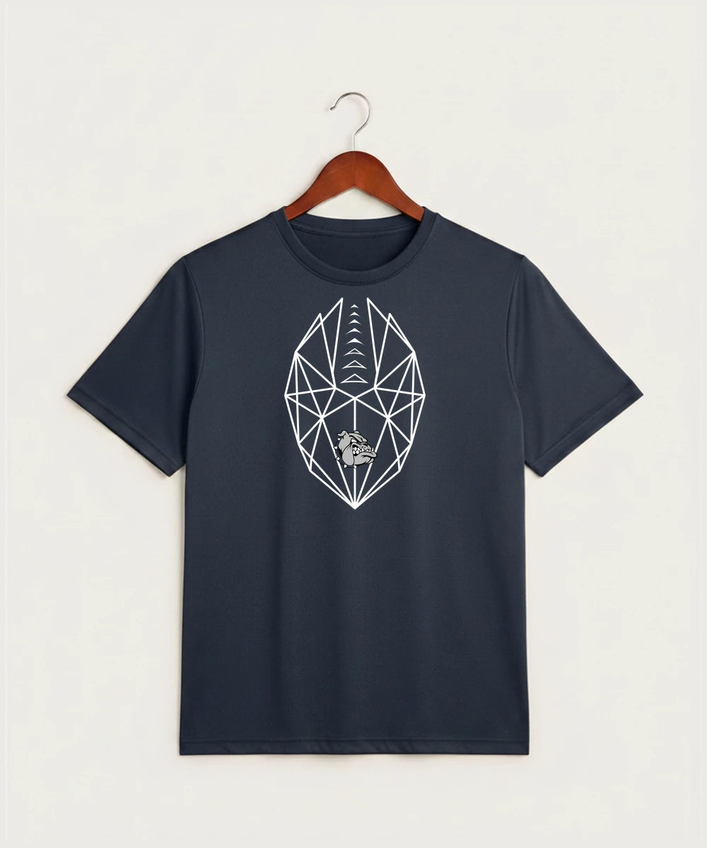 Sargent County High School Football (Boys) - True Navy Heather Sport-Tek PosiCharge Competitor Tee. ST350