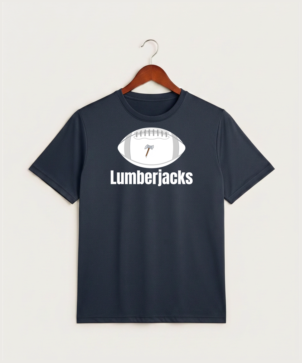 Bemidji High School Football (Boys) - True Navy Heather Sport-Tek PosiCharge Competitor Tee. ST350