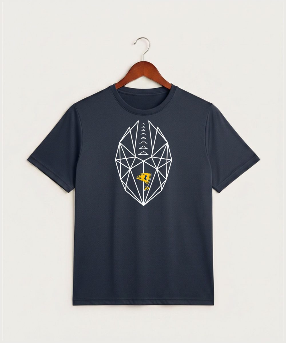 Howard Lake Waverly Winsted High School Football (Boys) - True Navy Heather Sport-Tek PosiCharge Competitor Tee. ST350