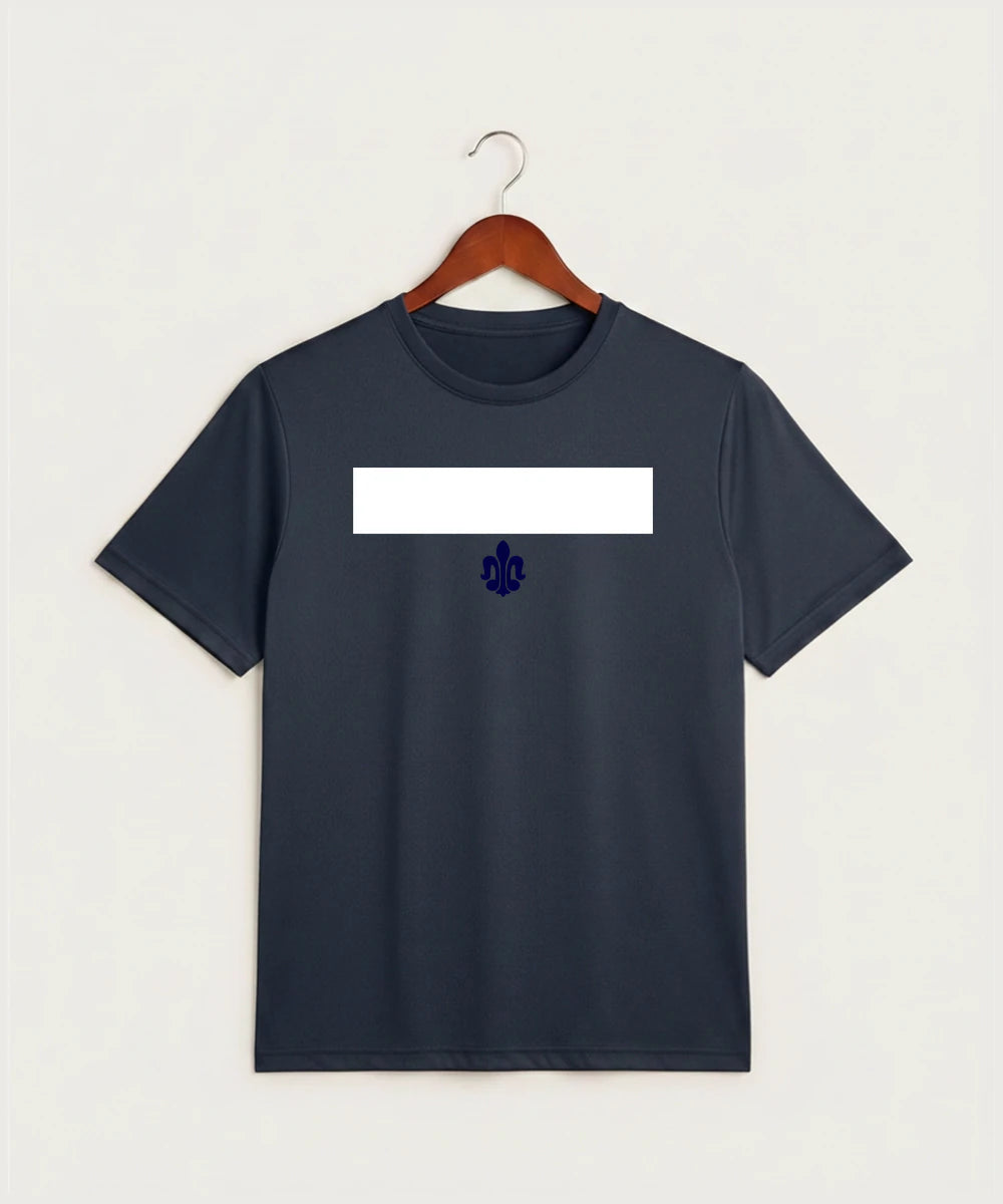 Saint Peter High School Athletics - True Navy Heather Sport-Tek PosiCharge Competitor Tee. ST350