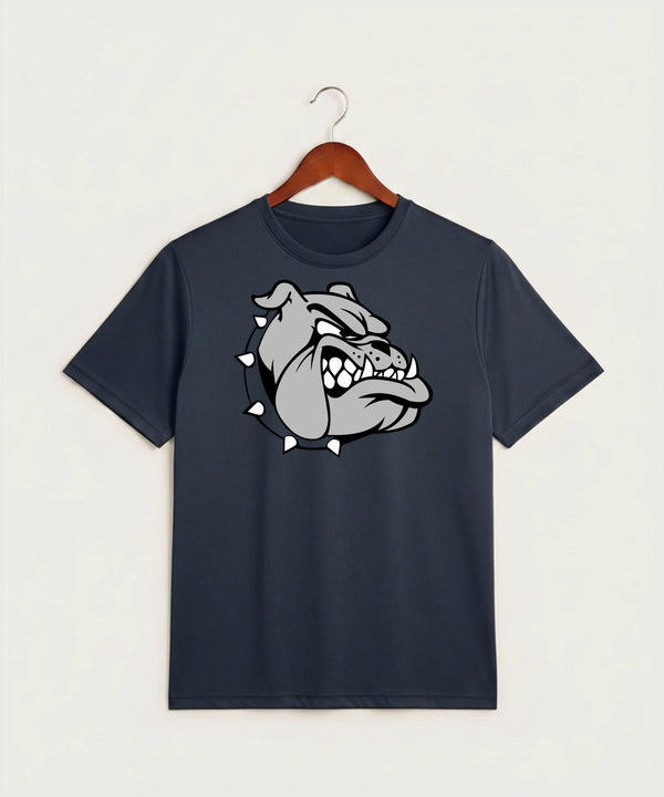Sargent County High School Football (Boys) - True Navy Heather Sport-Tek PosiCharge Competitor Tee. ST350