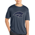 Zumbrota-Mazeppa Volleyball - True Navy Heather Sport-Tek PosiCharge Competitor Tee. ST350