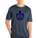 St. Peter Athletics - True Navy Heather Sport-Tek PosiCharge Competitor Tee. ST350
