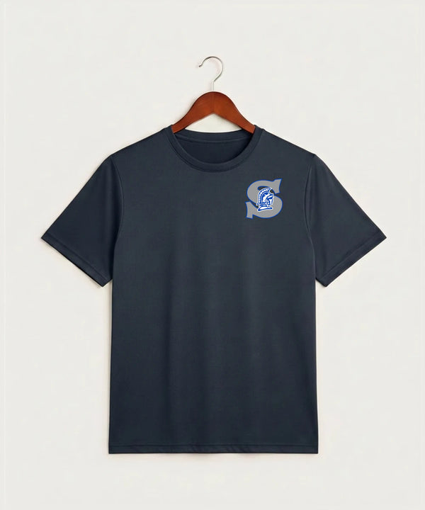 Green Bay Southwest High School Volleyball (Girls) - True Navy Heather Sport-Tek PosiCharge Competitor Tee. ST350