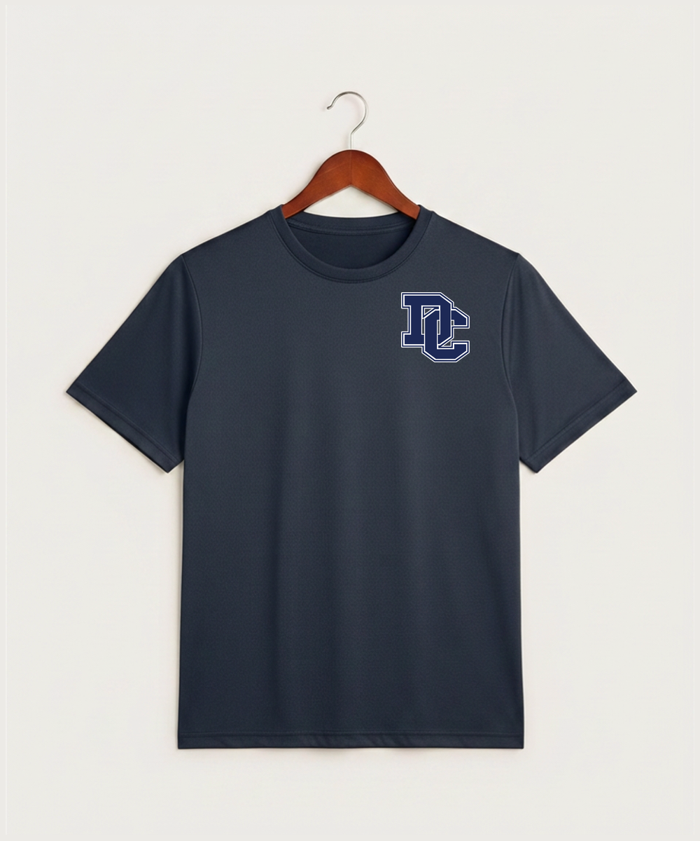 Dassel Cokato High School Football (Boys) - True Navy Heather Sport-Tek PosiCharge Competitor Tee. ST350