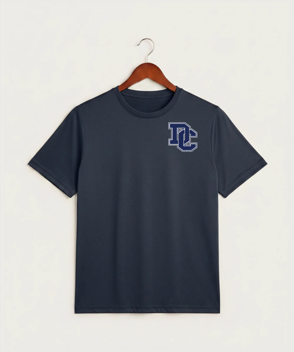 Dassel Cokato High School Football (Boys) - True Navy Heather Sport-Tek PosiCharge Competitor Tee. ST350