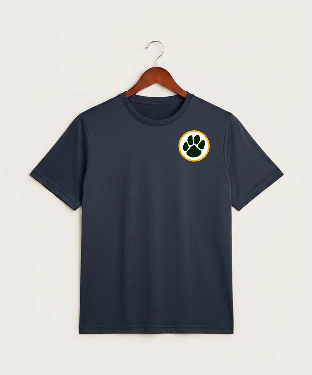 Ashwaubenon High School Football (Boys) - True Navy Heather Sport-Tek PosiCharge Competitor Tee. ST350