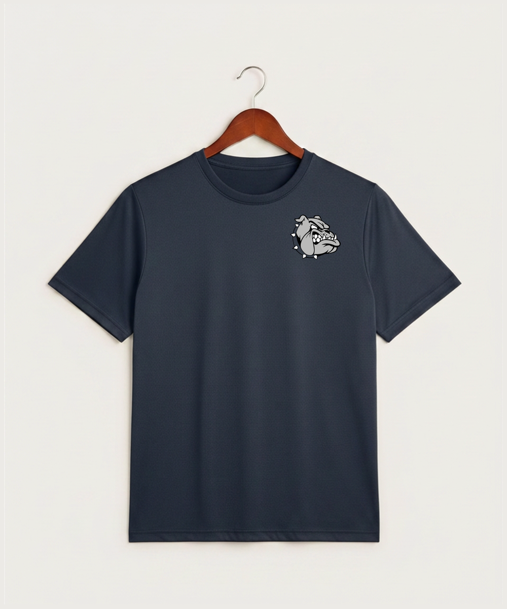 Sargent County High School Football (Boys) - True Navy Heather Sport-Tek PosiCharge Competitor Tee. ST350