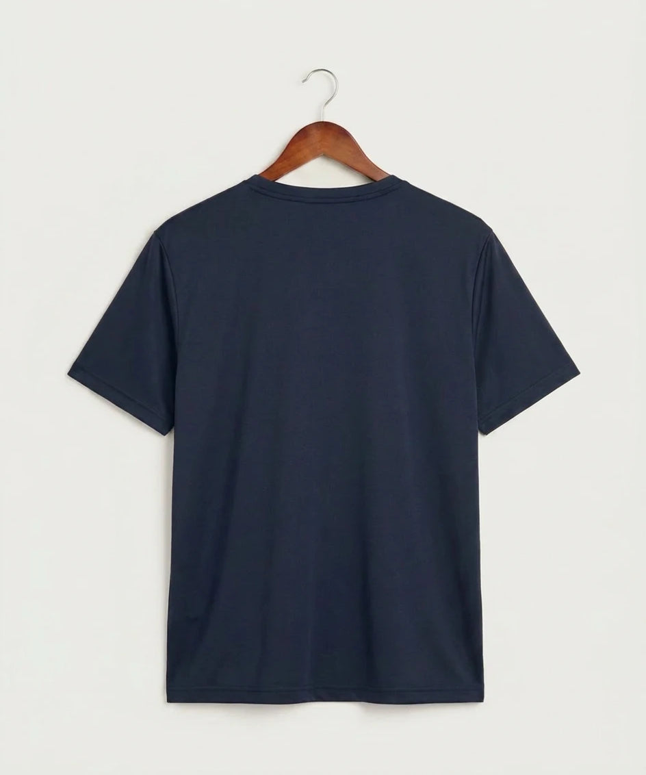 Abingdon High School Football (Boys) - True Navy Sport-Tek PosiCharge Competitor Tee. ST350 — back