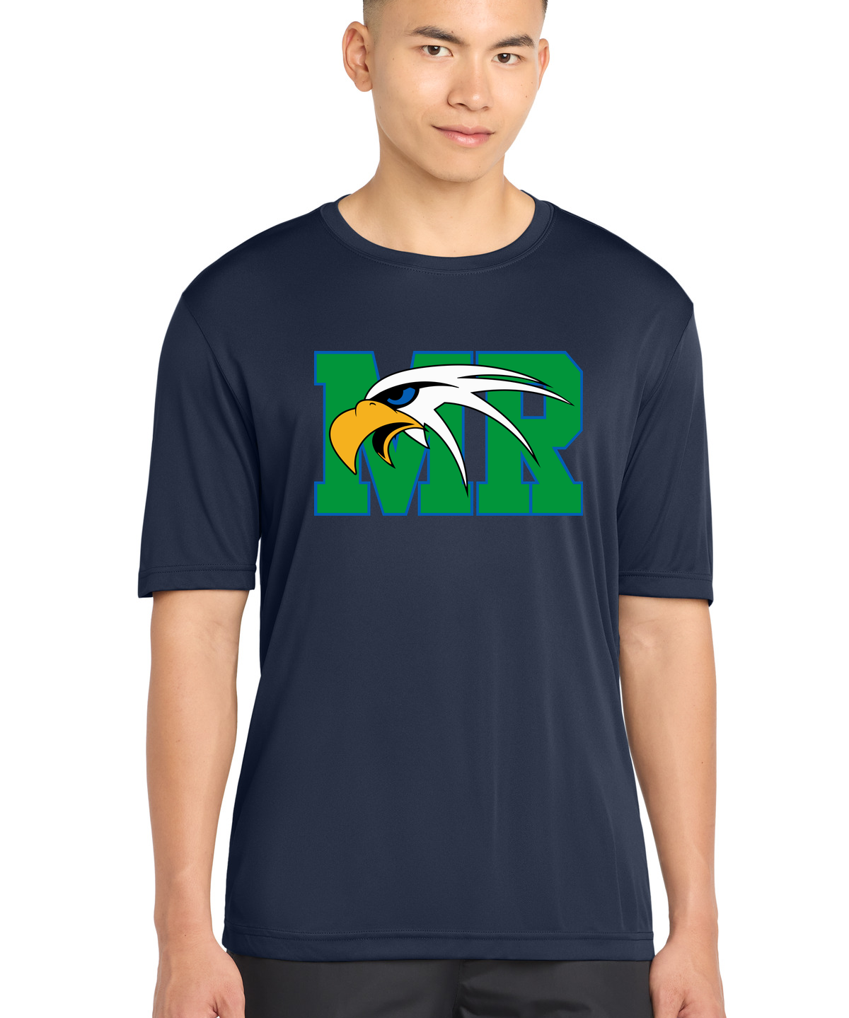 Maple River High School hockey_boys - True Navy Sport-Tek PosiCharge Competitor Tee. ST350