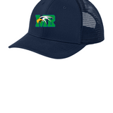 Maple River High School hockey_boys - True Navy/ True Navy Sport-Tek Club Trucker Cap STC46