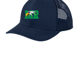 Maple River High School hockey_boys - True Navy/ True Navy Sport-Tek Club Trucker Cap STC46