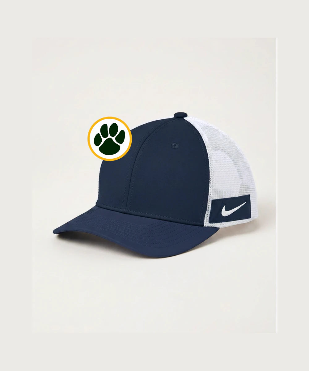 Ashwaubenon High School Football (Boys) - True Navy/ White Sport-Tek Club Trucker Cap STC46