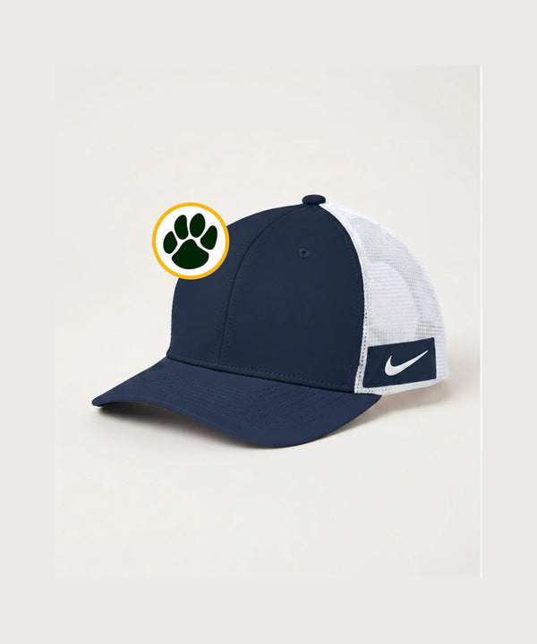 Ashwaubenon High School Football (Boys) - True Navy/ White Sport-Tek Club Trucker Cap STC46