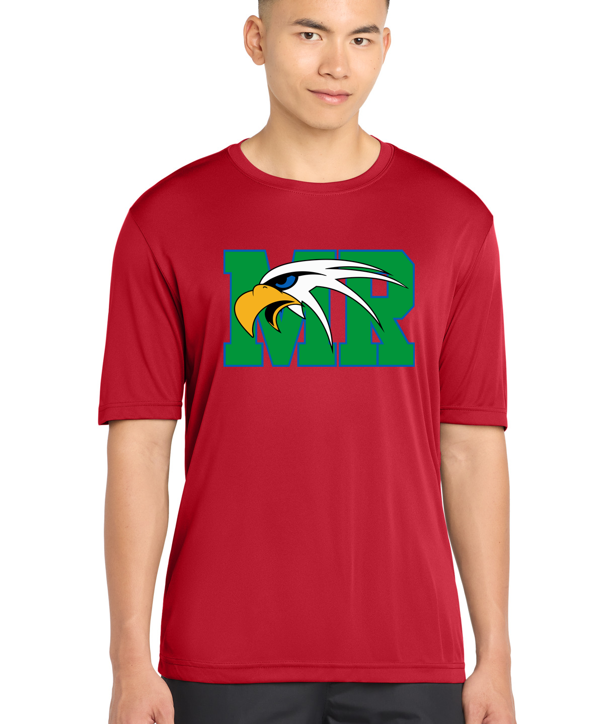 Maple River High School hockey_boys - True Red Sport-Tek PosiCharge Competitor Tee. ST350