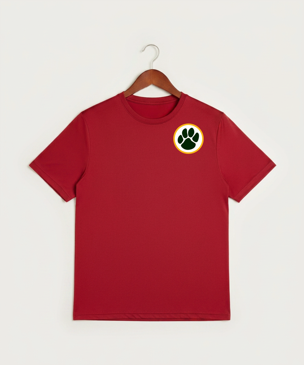 Ashwaubenon High School Football (Boys) - True Red Sport-Tek PosiCharge Competitor Tee. ST350