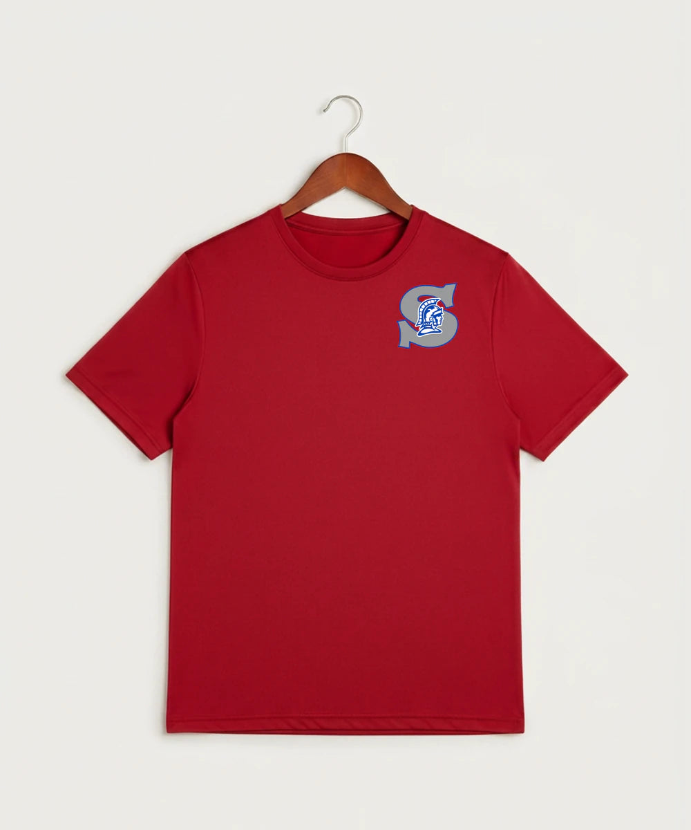 Green Bay Southwest High School Volleyball (Girls) - True Red Sport-Tek PosiCharge Competitor Tee. ST350
