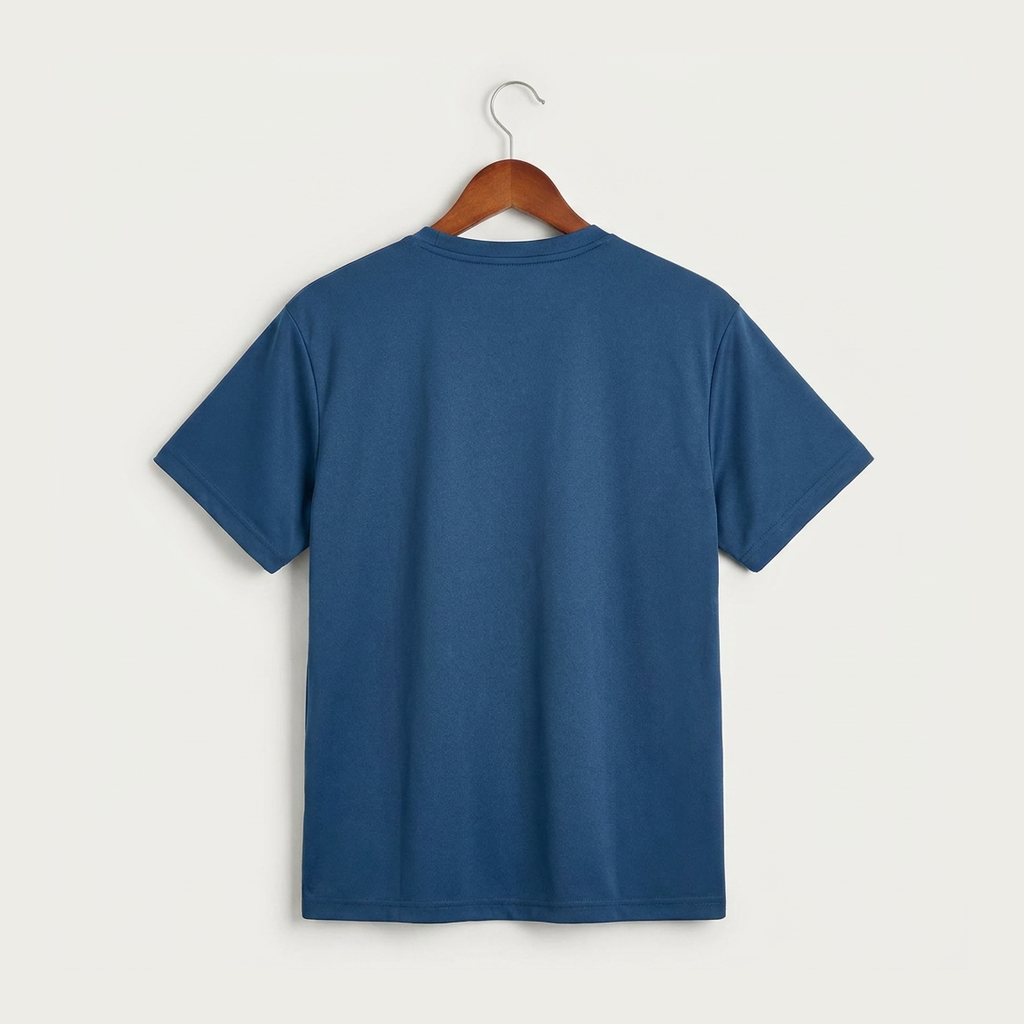 Wadena Deer Creek High School Football (Boys) - True Royal Heather Sport-Tek PosiCharge Competitor Tee. ST350 (back)
