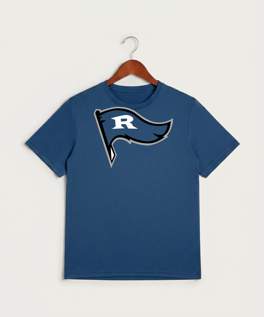 Red Lake County Central Football (Boys) - True Royal Heather Sport-Tek PosiCharge Competitor Tee. ST350