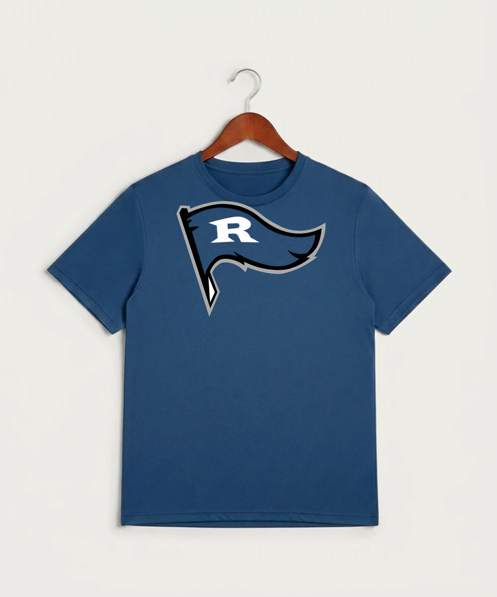 Red Lake County Central Football (Boys) - True Royal Heather Sport-Tek PosiCharge Competitor Tee. ST350