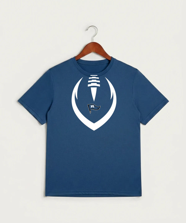 Red Lake County Central Football (Boys) - True Royal Heather Sport-Tek PosiCharge Competitor Tee. ST350