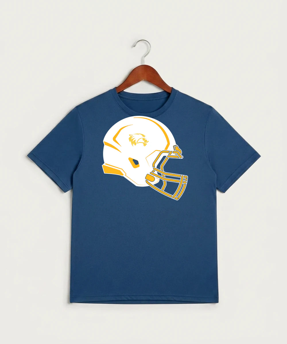 Wadena Deer Creek High School Football (Boys) - True Royal Heather Sport-Tek PosiCharge Competitor Tee. ST350