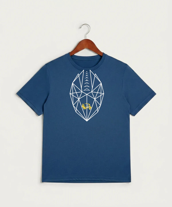 Wadena Deer Creek High School Football (Boys) - True Royal Heather Sport-Tek PosiCharge Competitor Tee. ST350