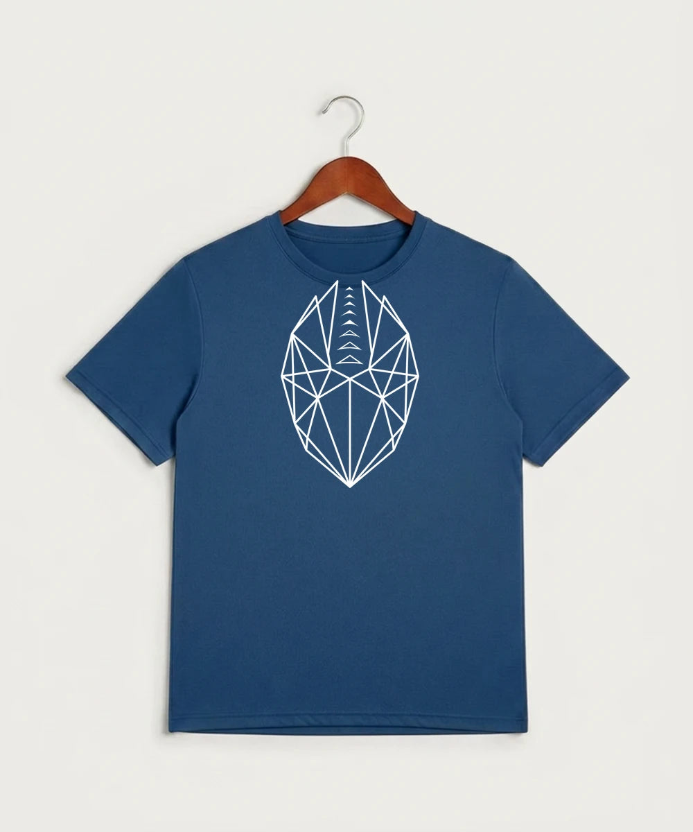 West Bend West High School Football - True Royal Heather Sport-Tek PosiCharge Competitor Tee. ST350