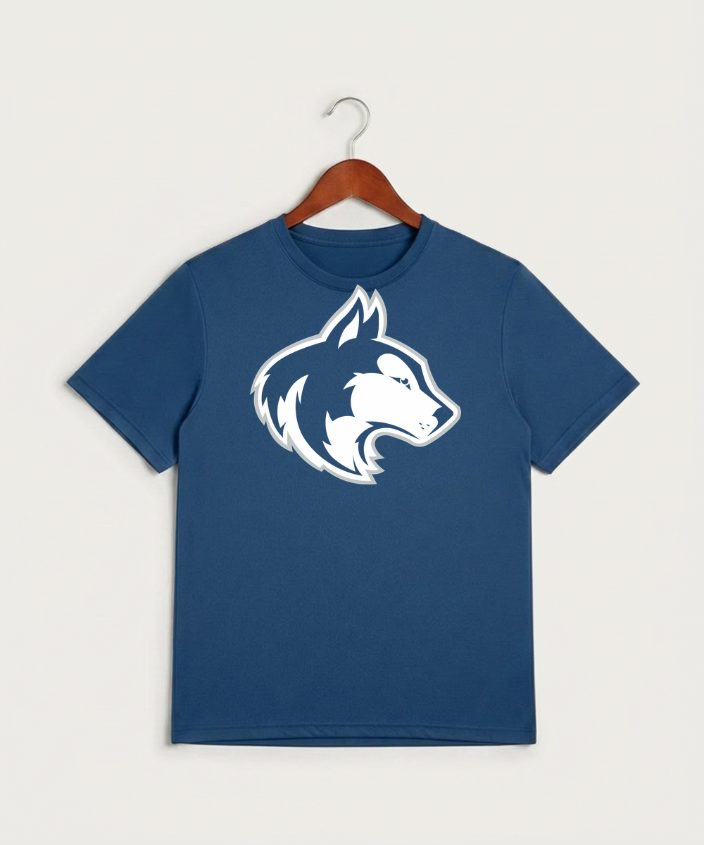 Owatonna High School Volleyball (Girls) - True Royal Heather Sport-Tek PosiCharge Competitor Tee. ST350