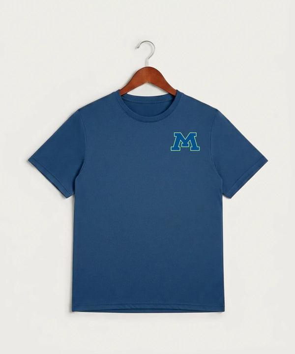 Minnewaska Area High School Football (Boys) - True Royal Heather Sport-Tek PosiCharge Competitor Tee. ST350