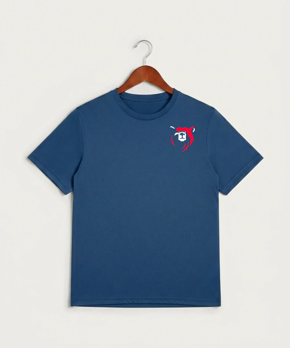 Bertha Hewitt High School Football (Boys) - True Royal Heather Sport-Tek PosiCharge Competitor Tee. ST350