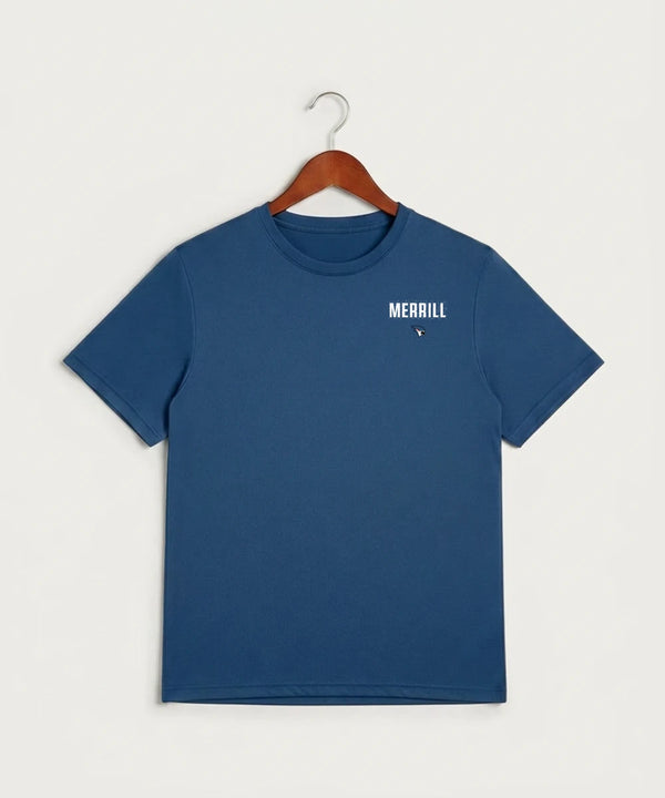 Merrill Dance and Cheer - True Royal Heather Sport-Tek PosiCharge Competitor Tee. ST350