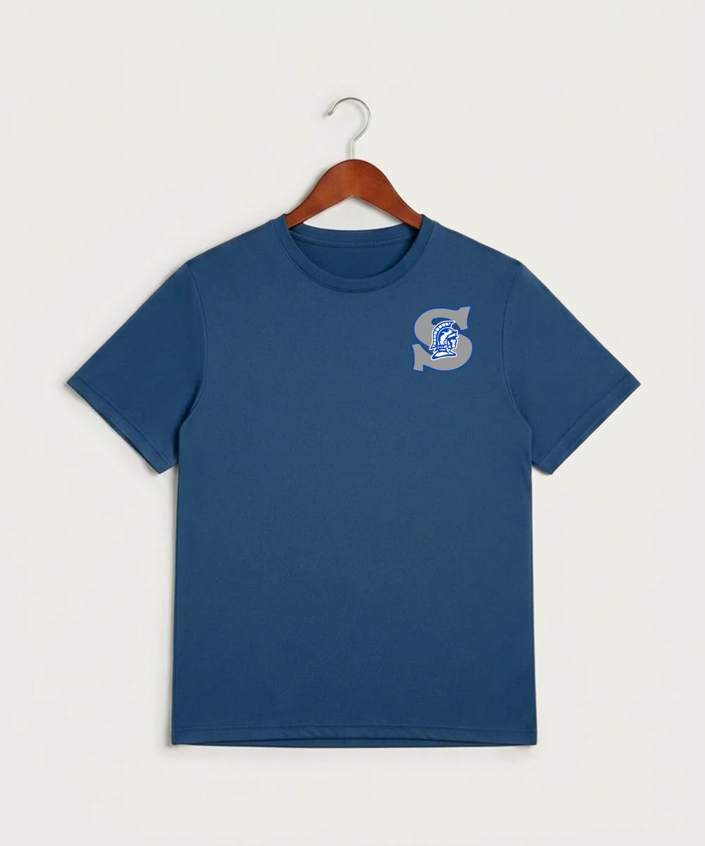Green Bay Southwest High School Volleyball (Girls) - True Royal Heather Sport-Tek PosiCharge Competitor Tee. ST350