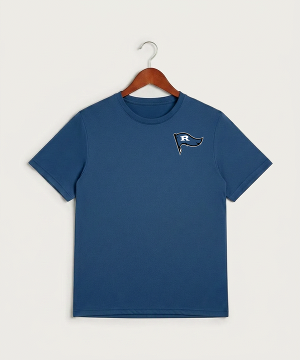 Red Lake County Central Football (Boys) - True Royal Heather Sport-Tek PosiCharge Competitor Tee. ST350