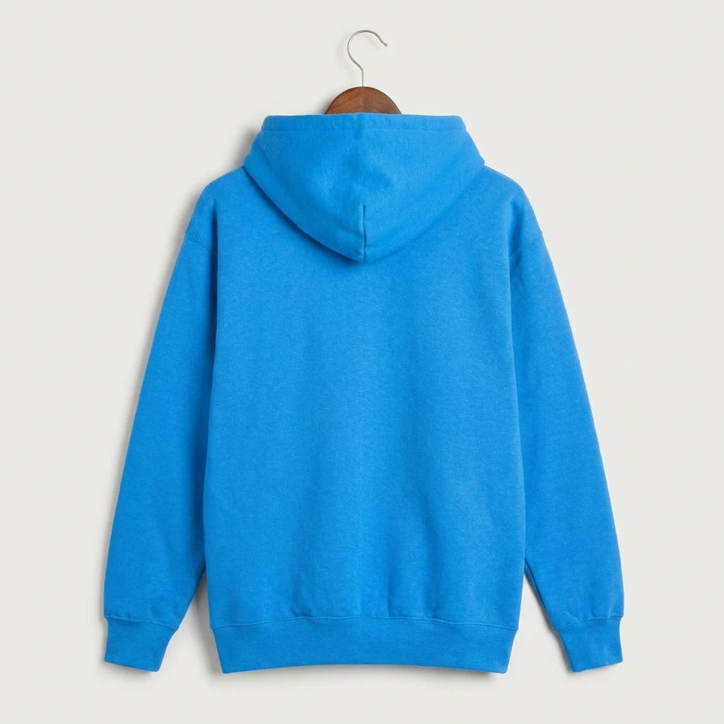 Eastview High School Volleyball (Girls) - True Royal Hoodie Value - Left Chest (back)