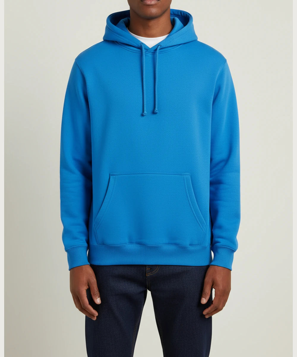 Notre Dame High School Team Store - True Royal Hoodie Value - Full Front (model)