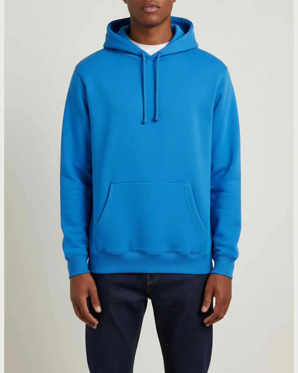 Notre Dame High School Team Store - True Royal Hoodie Value - Full Front (model)