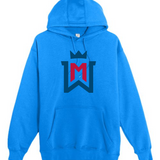 Watertown-Mayer Football - True Royal Hoodie Value - Full Front